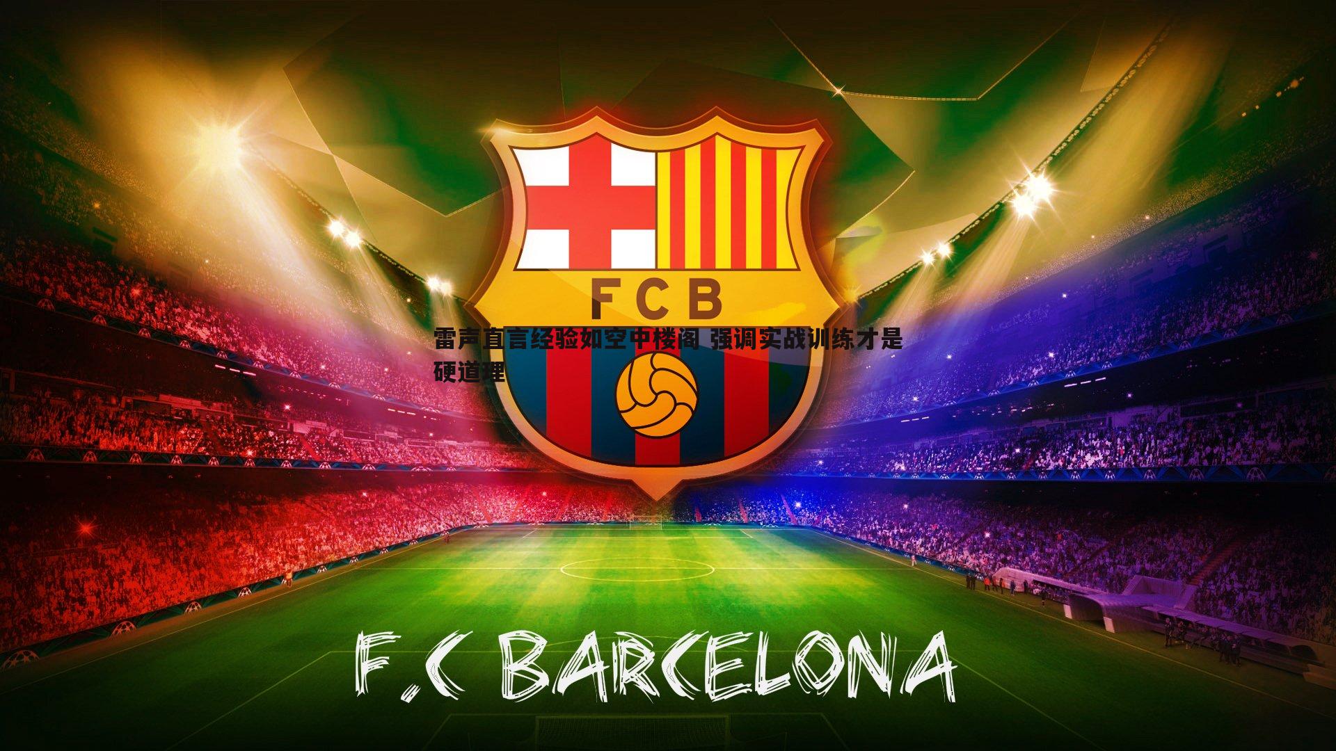 雷声直言经验如空中楼阁 强调实战训练才是硬道理